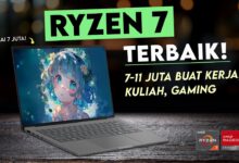 Rekomendasi Laptop Ryzen 7 Murah Terbaik Mulai 7 Jutaan, Tangguh untuk Gaming dan Produktivitas