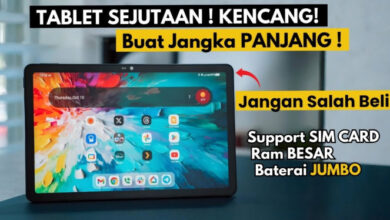 Rekomendasi Tablet 1 Jutaan Terbaik 2025: Spesifikasi Tinggi, Harga Terjangkau!