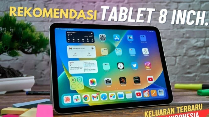 Rekomendasi Tablet 8 Inci Layar Besar Terbaik 2025: Samsung Tab A9 hingga iPad Mini