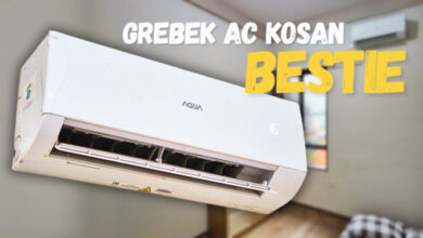 Review AC Aqua Setengah PK: Harga Murah, Suara Berisik, dan Filter Mudah Kotor di Kos-kosan