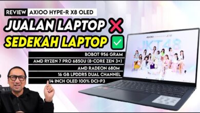 Review Axioo Hype-R X8 OLED: Laptop Ryzen PRO 8 Jutaan, Bobot 950 Gram, Layar OLED Tajam