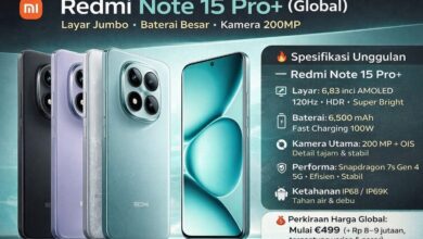 Review Redmi Note 15 Pro+ Terbaru: Layar Besar, Kamera Super Jernih 200MP, & Baterai Tahan Lama