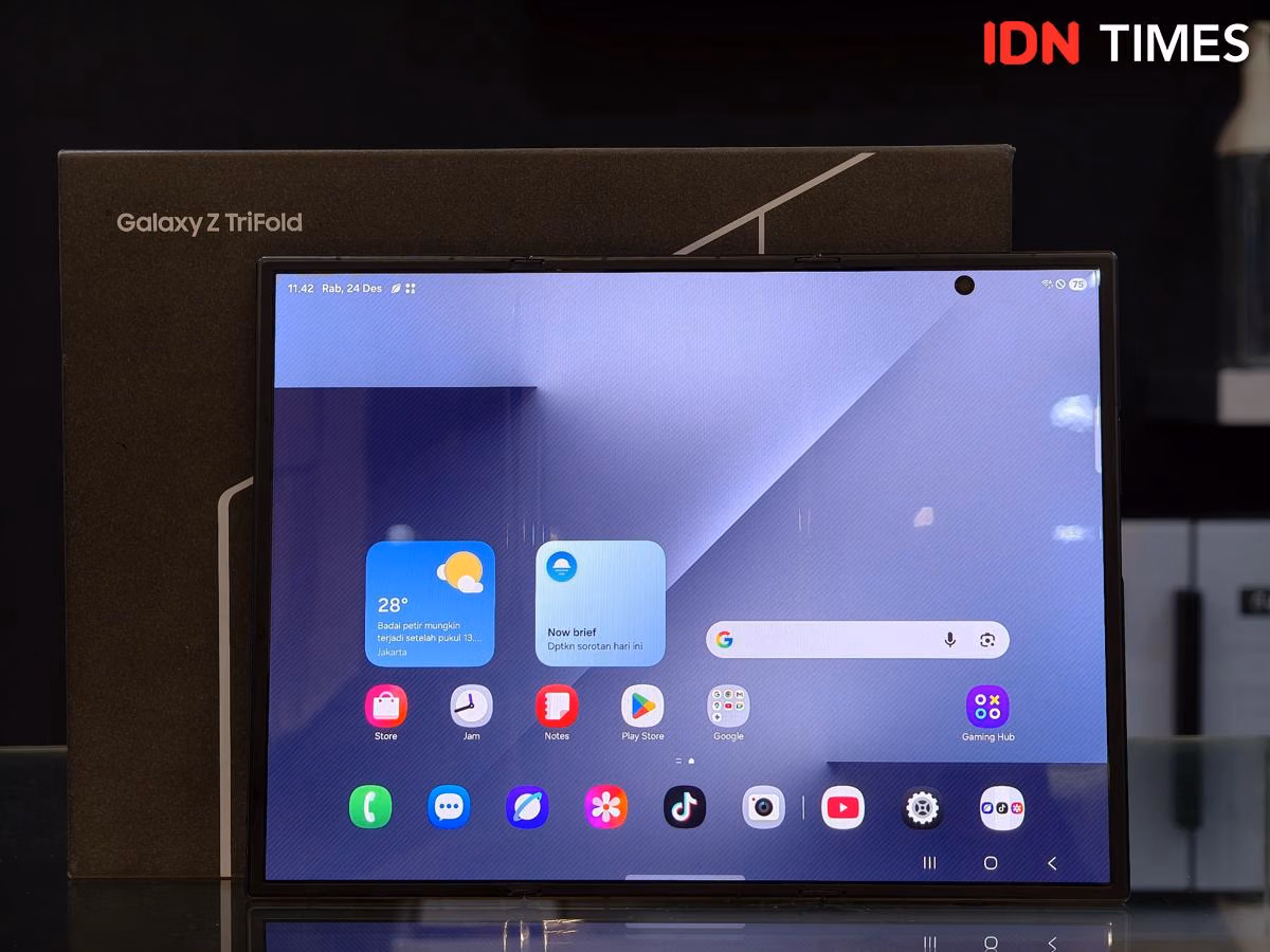 Review Samsung Galaxy Z TriFold: Tablet Lipat Inovatif dengan Desain Super Kompak