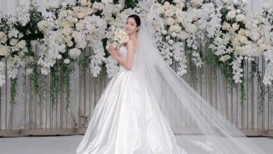 Romantis dan Penuh Suka Cita, Intip Deretan Potret Pernikahan Hahm Eun Jung yang Memukau