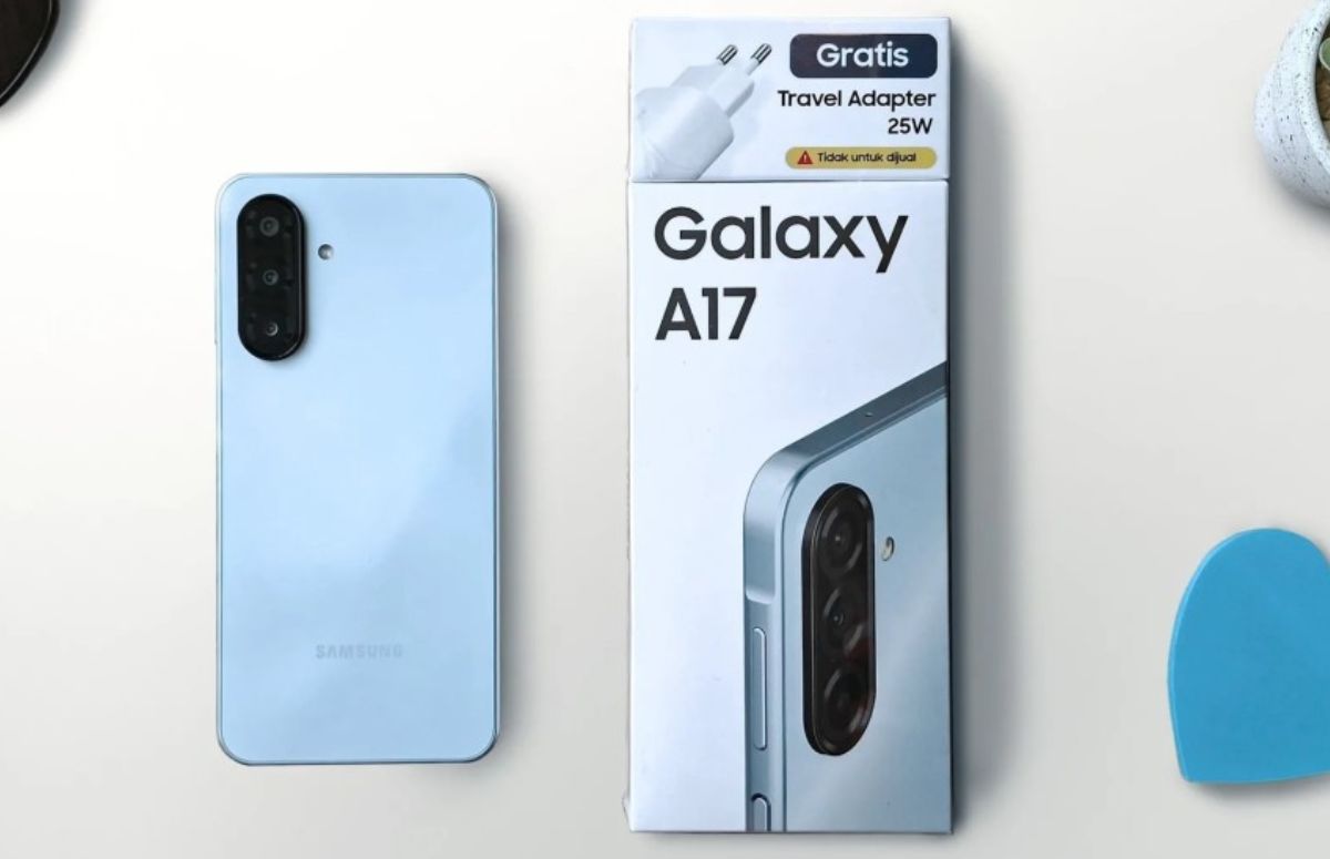 Samsung Galaxy A17 5G: Smartphone Ramping dengan Desain Modern dan Nyaman Digenggam