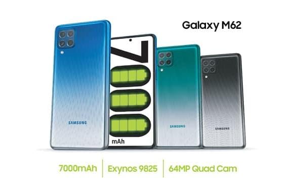 Samsung Galaxy M62 Hadir dengan Chipset Exynos 9825 dan Fitur NFC Lengkap