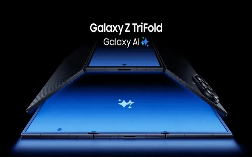 Samsung Galaxy Z TriFold Resmi Meluncur dengan Layar 10 Inci dan Desain Tiga Lipatan Pertama