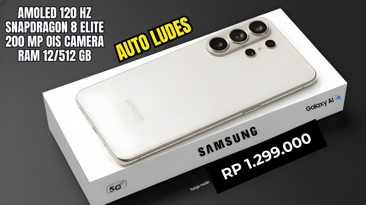 Samsung Rilis HP 12/512GB Kamera 200MP OIS, Harga Turun di Akhir Tahun