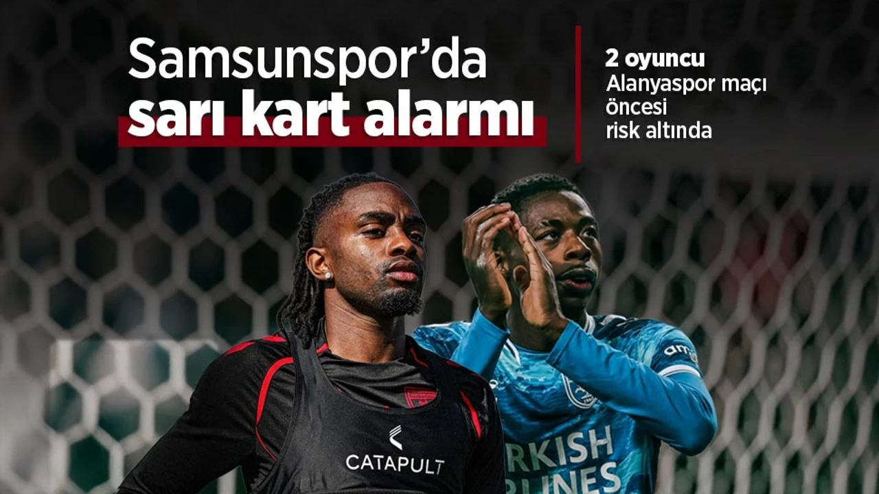 Samsunspor’da Sarı Kart Alarmı: 2 Pemain Hadapi Risiko Skorsing Jelang Alanyaspor