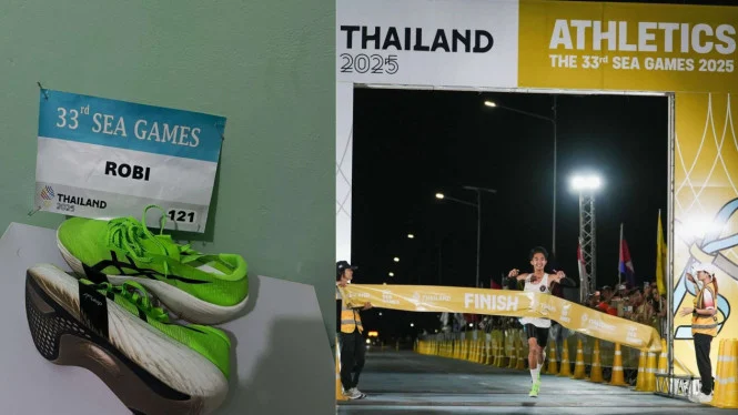 Sepatu Emas SEA Games Robi Ditebus Raffi Ahmad Rp150 Juta, Dana untuk Bangun Masjid Aceh