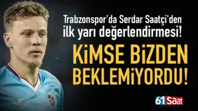 Serdar Saatçi Ungkap Kunci Performa Gemilang Trabzonspor di Paruh Musim Pertama!