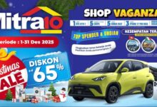 Shopvaganza 2025 Tersisa Sebulan, Mitra10 Gelar Christmas Sale Diskon hingga 65%