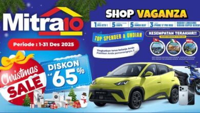 Shopvaganza 2025 Tersisa Sebulan, Mitra10 Gelar Christmas Sale Diskon hingga 65%