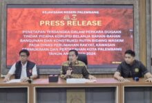 Skandal Korupsi 99 Proyek Fiktif Perkimtan Palembang, Kajari Selidiki Keterlibatan Pihak Lain