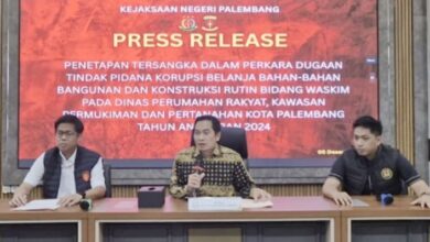 Skandal Korupsi 99 Proyek Fiktif Perkimtan Palembang, Kajari Selidiki Keterlibatan Pihak Lain