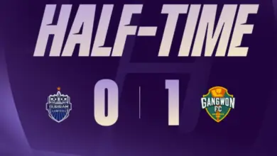 Skor Babak Pertama Buriram United vs Gangwon FC: Tuan Rumah Tertinggal 0-1