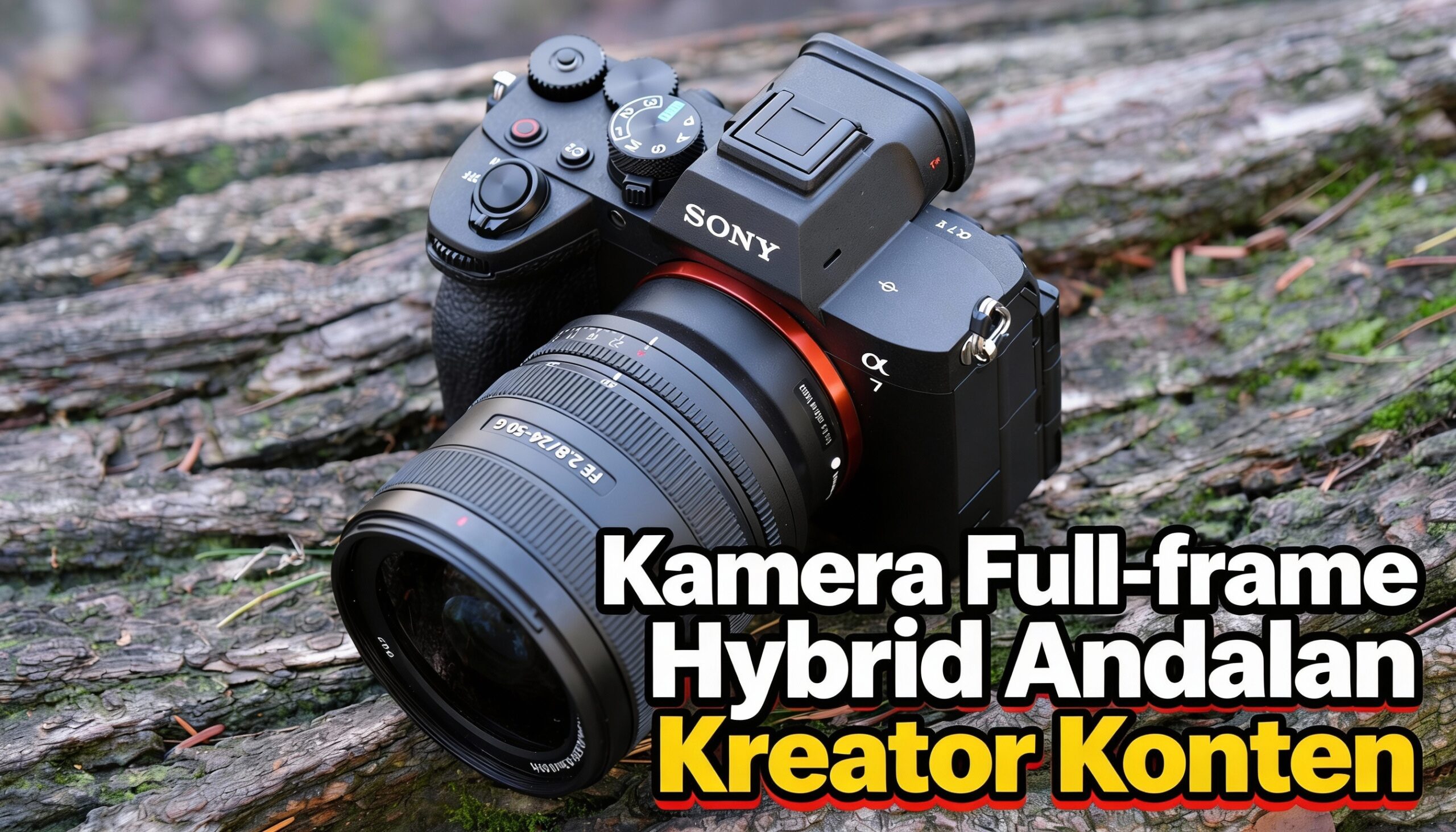 Sony A7 Mark V Rilis Resmi, Kamera Full-frame Hybrid Andalan Kreator Konten