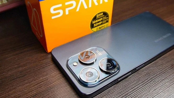 TECNO Spark 20 Pro Hadir dengan Kamera 108MP, Harga Terjangkau untuk Content Creator Pemula
