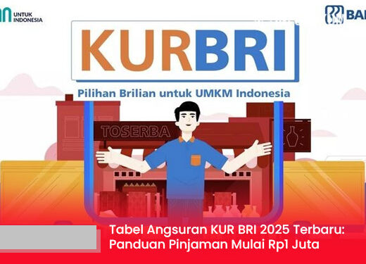 Tabel Angsuran KUR BRI 2025 Terbaru: Panduan Pinjaman Mulai Rp1 Juta untuk UMKM