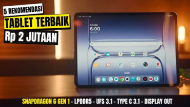 Tablet 2 Jutaan RAM 8GB & Storage 256GB, Baterai Jumbo, Performa Optimal dan Hemat!
