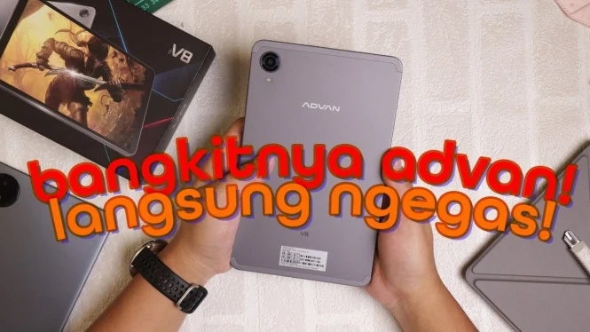 Tablet 4G LTE Murah 1 Jutaan: Advan V8, Tablet Lokal yang Bersaing Ketat dengan Redmi