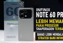 Tampilan Infinix Note 60 Pro 5G, Frame Metal dan Kamera Lebih Dominan