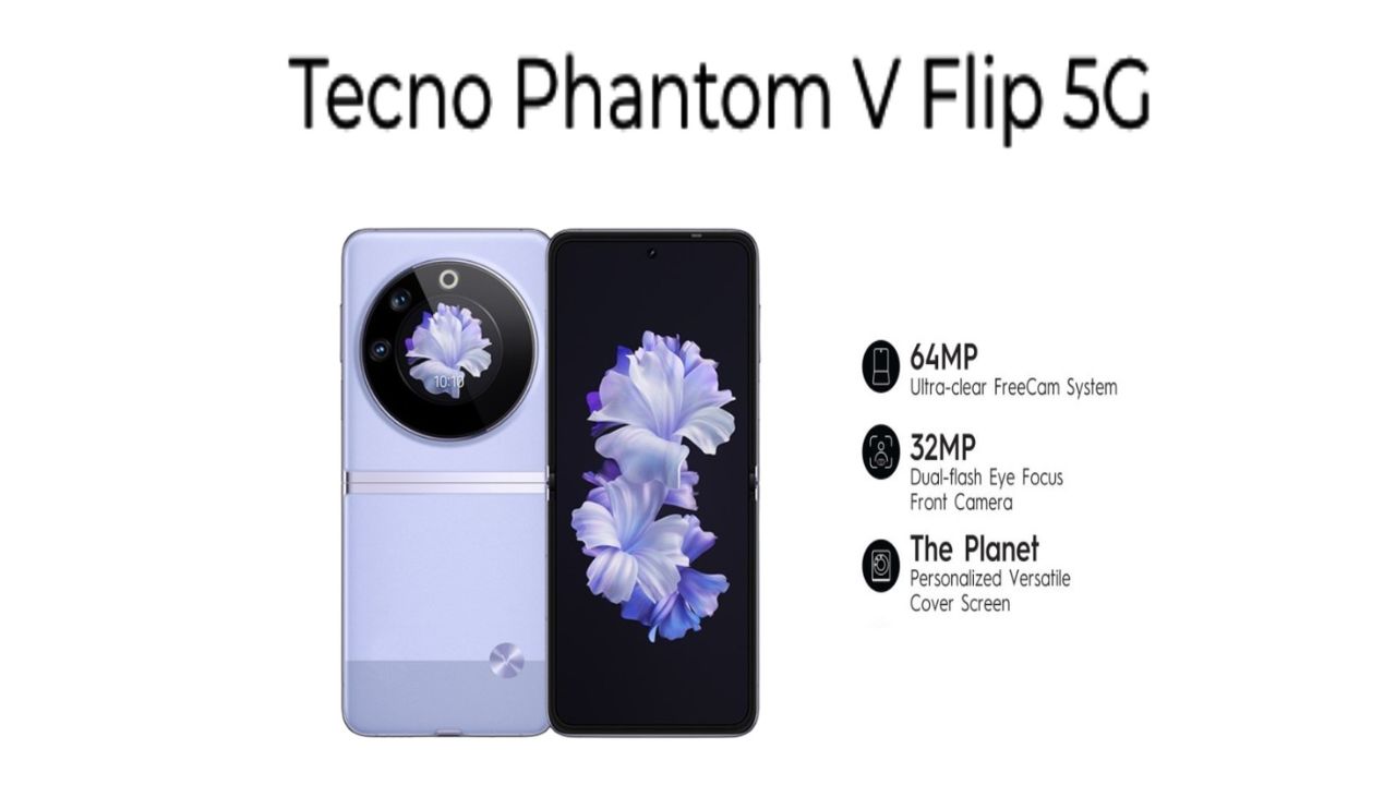 Techno Panthom V Flip 5G, HP Lipat Murah dengan Performa dan Fitur Unggul di Kelasnya