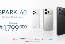 Tecno Spark 40 Resmi di Indonesia, Bodi Tipis dan Baterai 5.200 mAh Lengkapi Seri