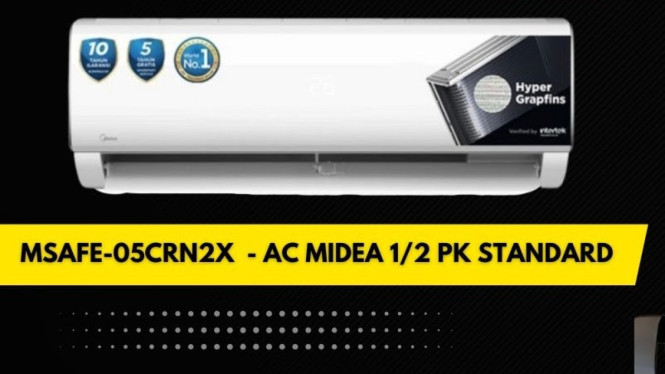Temukan AC Midea Mini Terbaru dengan Fitur Canggih, Harga Hemat di Bawah 3 Jutaan!