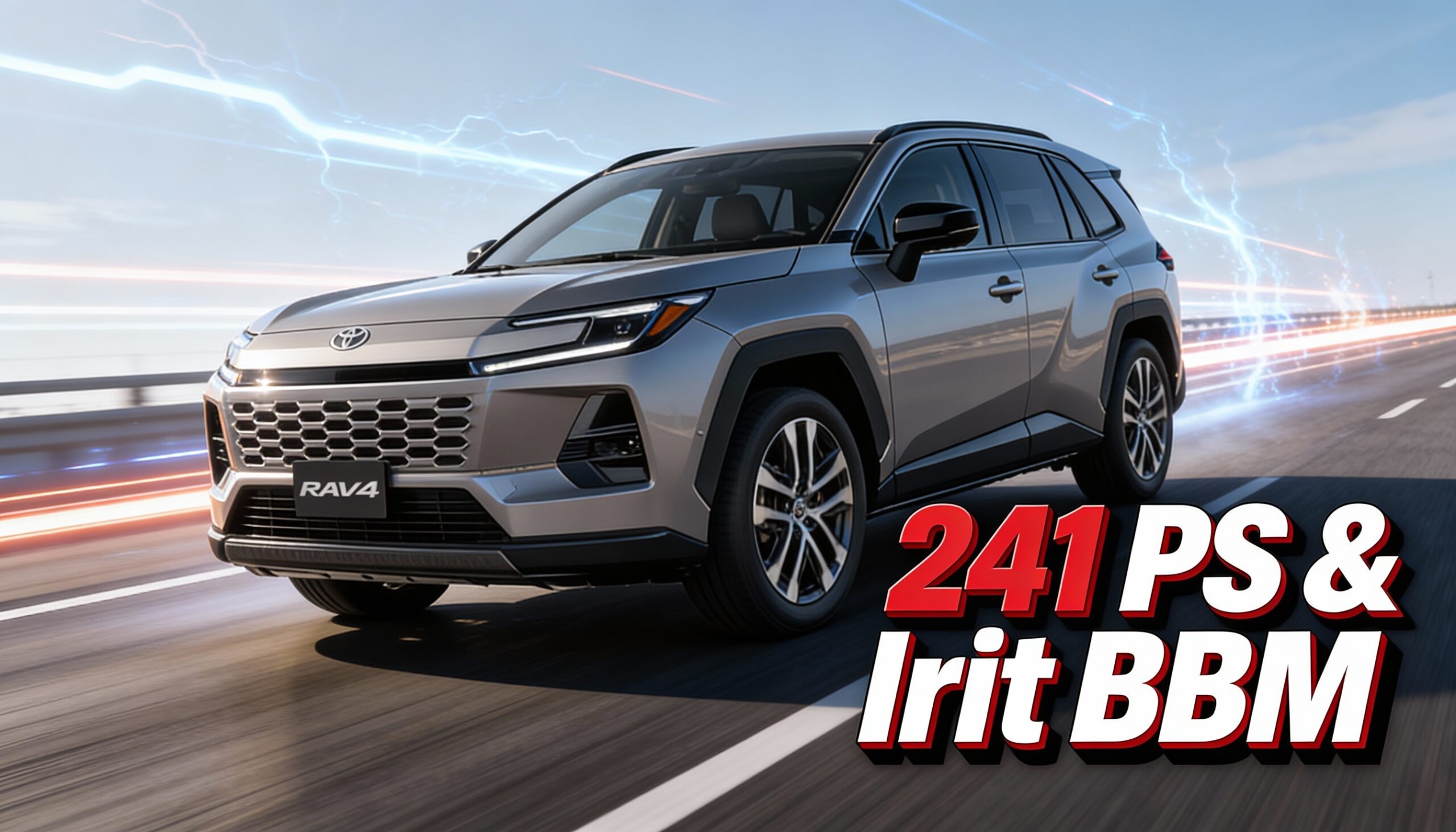 Toyota RAV4 Generasi Keenam Hadir, Tenaga 241 PS dan Konsumsi BBM Tembus 22 Km per Liter