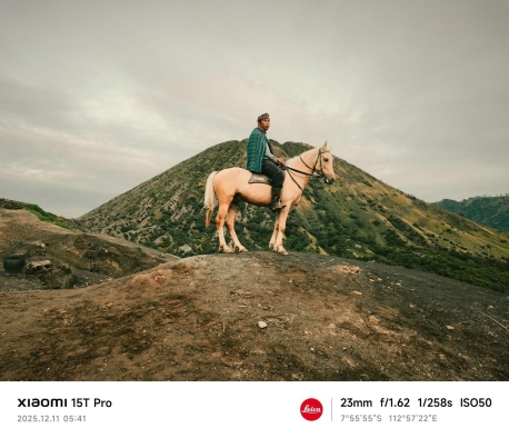 Uji Ketangguhan Kamera Xiaomi 15T Series di Bromo: Kolaborasi Leica Tampilkan Performa Konsisten