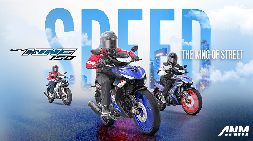Yamaha MX-King 150 Hadir dengan Warna Baru, Tampil Lebih Berani dan Modern 2025