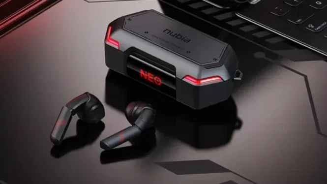 nubia CyberBuds TWS Gaming: Latensi 50ms, RGB & Desain Futuristik untuk Gamer