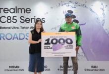 realme Tutup Roadshow C85, Bagikan 1.000 Paket Ganti Oli Gratis untuk Ojek Online