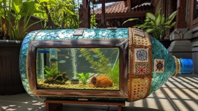 10 Desain Akuarium Kreatif dari Galon Bekas, Mudah Percantik Teras Rumah Anda!