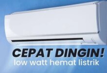 10 Rekomendasi AC Setengah PK Hemat Listrik 2026, Harga Terjangkau & Awet!