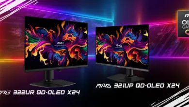 2 Monitor Gaming 32 Inci 4K QD-OLED dengan Teknologi 5-Lapis Tandem Terbaru