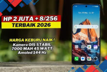 4 HP RAM 8GB Harga 2 Jutaan dengan Baterai Besar dan Layar AMOLED Terbaik