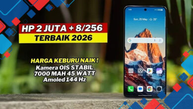 4 HP RAM 8GB Harga 2 Jutaan dengan Baterai Besar dan Layar AMOLED Terbaik