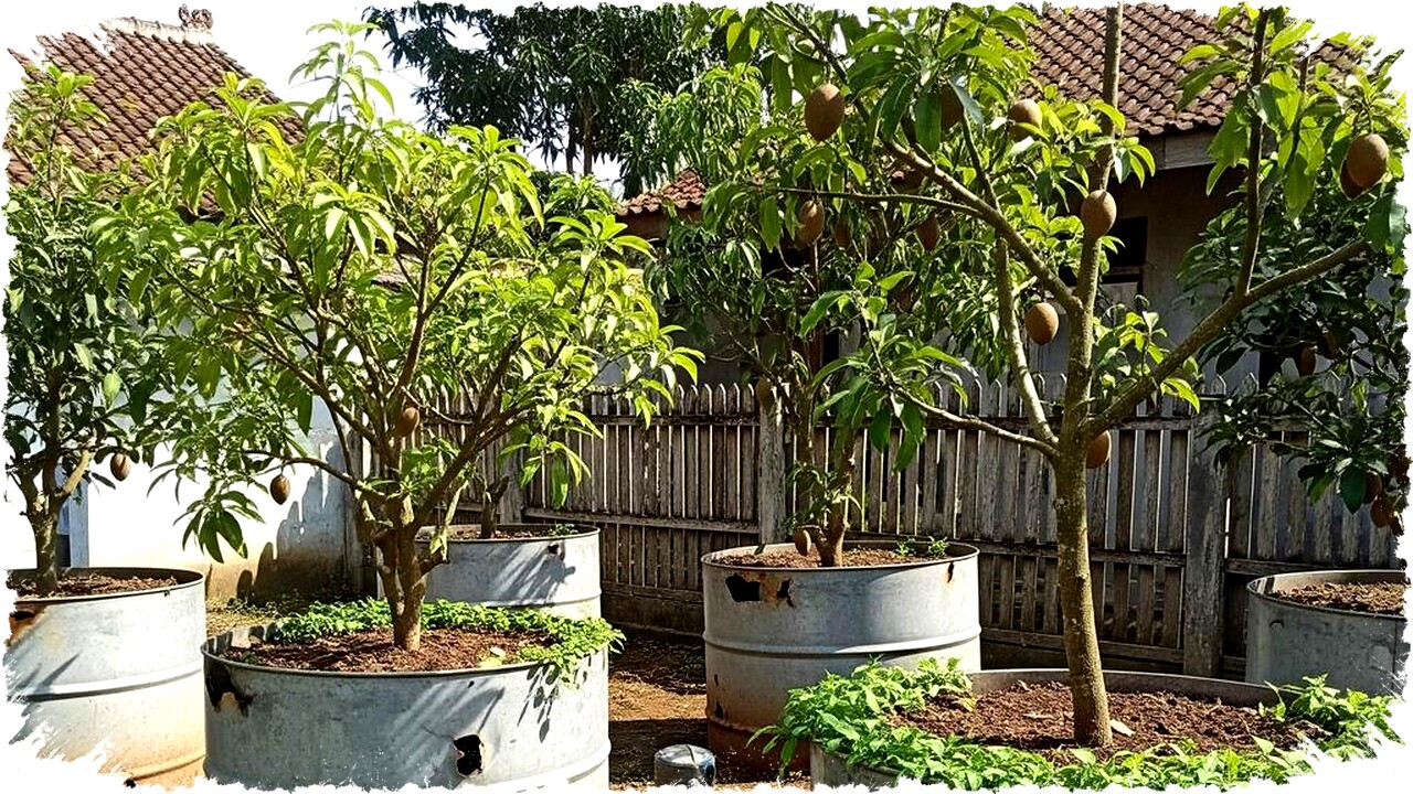5 Desain Kebun Buah di Drum Bekas Skala Rumahan: Solusi Urban Farming Kreatif dan Produktif