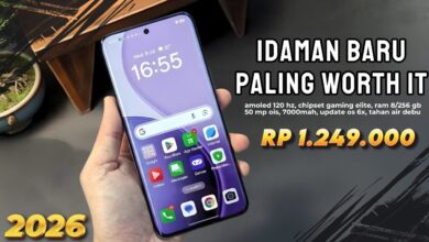5 HP 1 Jutaan RAM 8/256 GB Baterai 7000mAh Terbaik dengan Harga Terjangkau