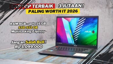 5 Laptop 3 Jutaan RAM 8GB SSD Besar untuk Gaming, Pilihan Terbaik & Hemat