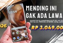 5 Rekomendasi HP 3 Jutaan Terbaik dengan Baterai 7000mAh dan RAM 12GB