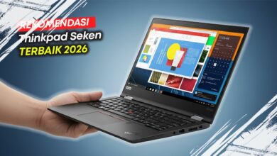 5 Rekomendasi Laptop Lenovo ThinkPad Bekas dengan Intel Gen10 dan RAM 16GB