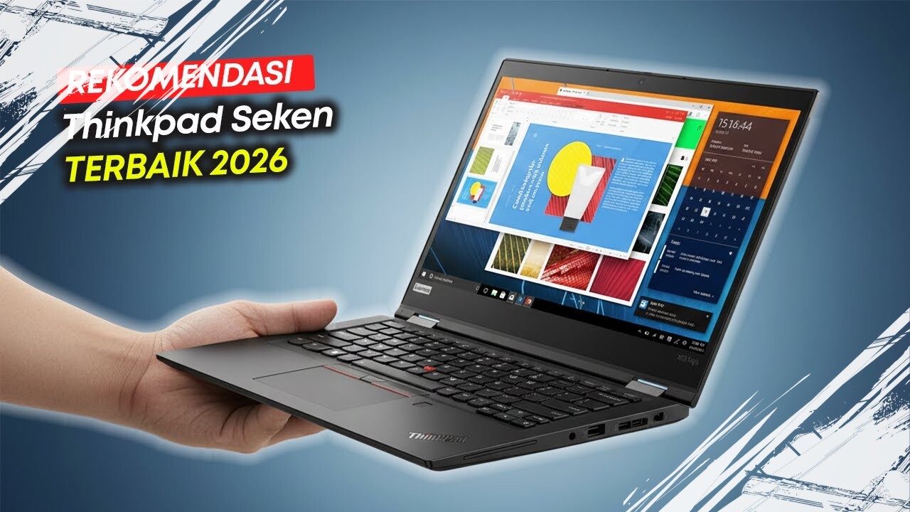 5 Rekomendasi Laptop Lenovo ThinkPad Bekas dengan Intel Gen10 dan RAM 16GB
