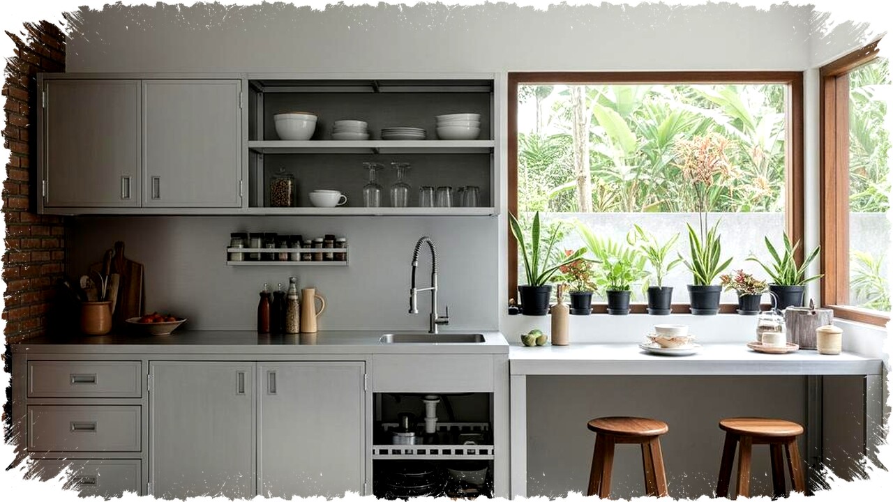 6 Model Lemari Dapur Aluminium Minimalis: Praktis, Multifungsi & Tahan Lama untuk Dapur Modern