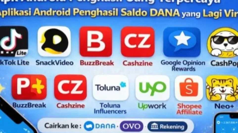 7 Aplikasi Penghasil Saldo DANA Gratis Terpopuler 2026, Coba dan Raih Keuntungan!