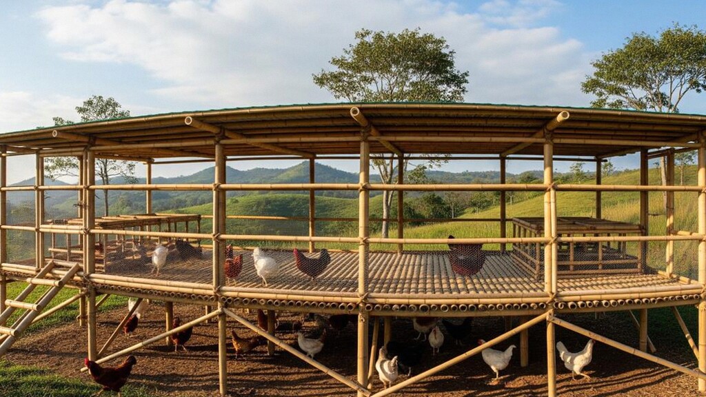7 Desain Kandang Ayam Hemat Biaya, Tidak Bau, Sirkulasi Udara Lancar & Mudah Dibersih