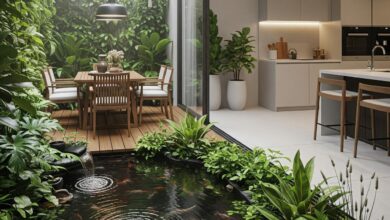 7 Inspirasi Teras Mini Dekat Dapur, Bikin Area Santai & Estetik di Rumah!