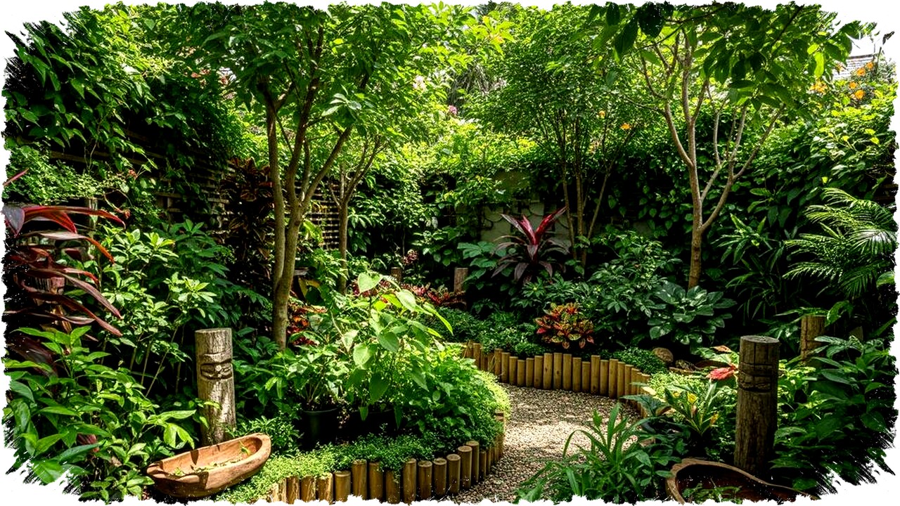 7 Konsep Kebun Rumah Bernuansa Hutan Mini 2026 dengan Kayu & Tanaman Rindang Pilihan